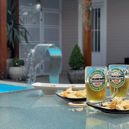 Casa Agradavel Com Piscina, A Poucos Passos Da Praia Peruíbe 外观 照片