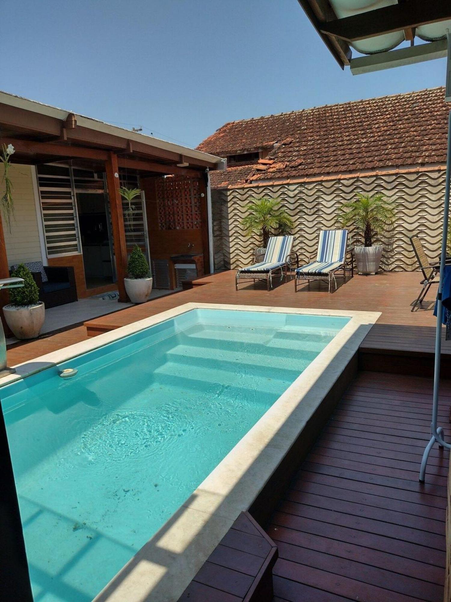 Casa Agradavel Com Piscina, A Poucos Passos Da Praia Peruíbe 外观 照片