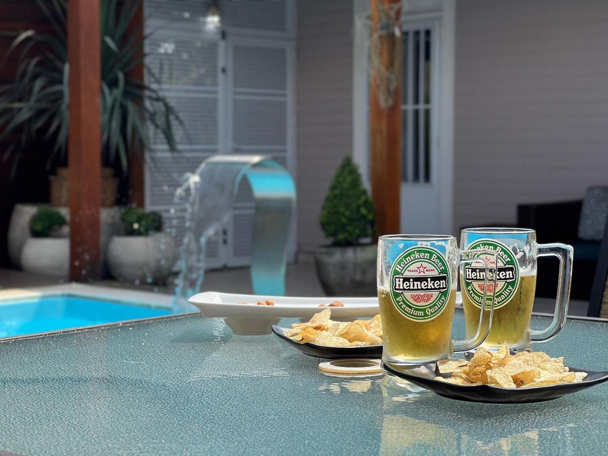 Casa Agradavel Com Piscina, A Poucos Passos Da Praia Peruíbe 外观 照片