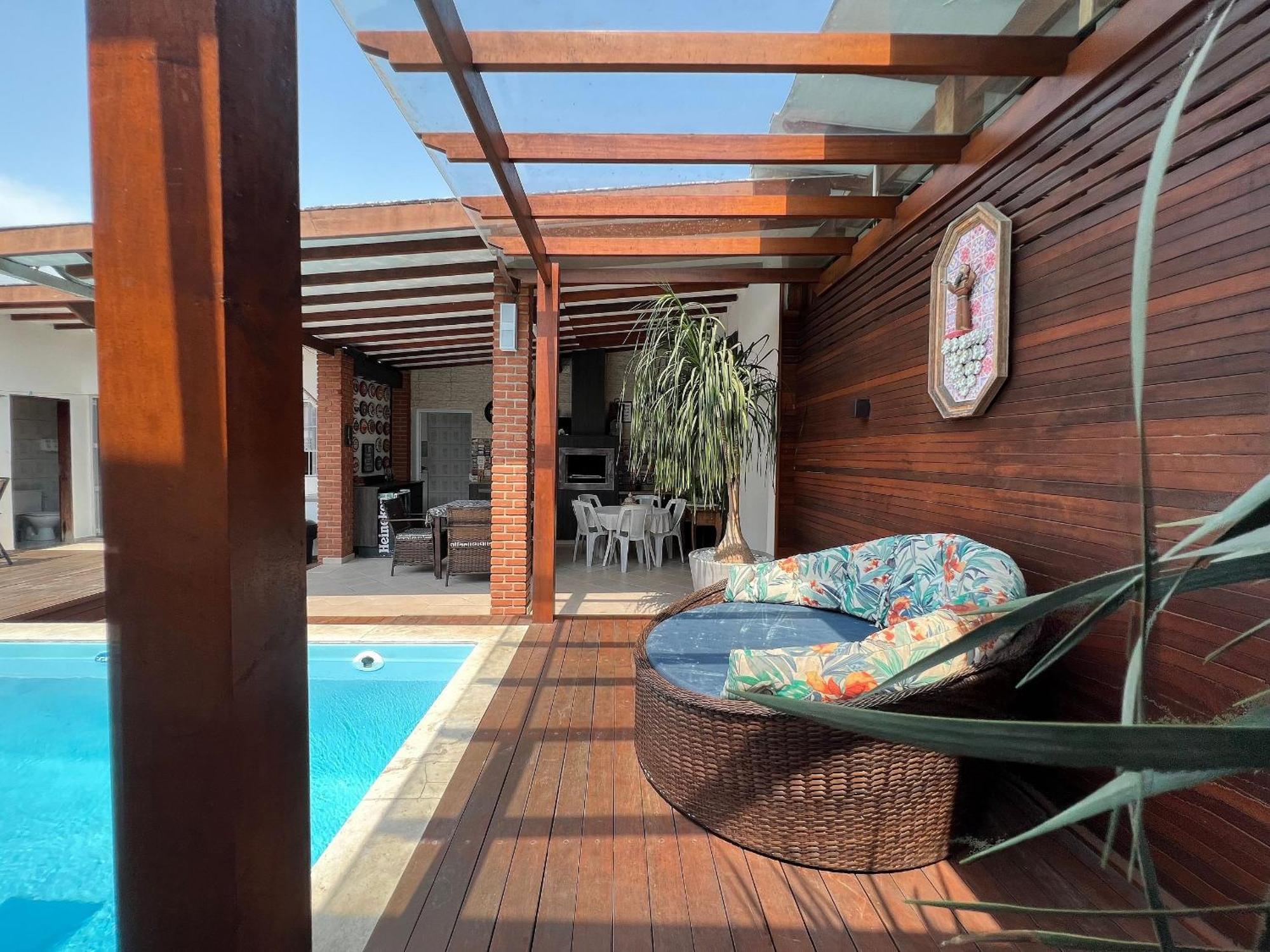 Casa Agradavel Com Piscina, A Poucos Passos Da Praia Peruíbe 外观 照片
