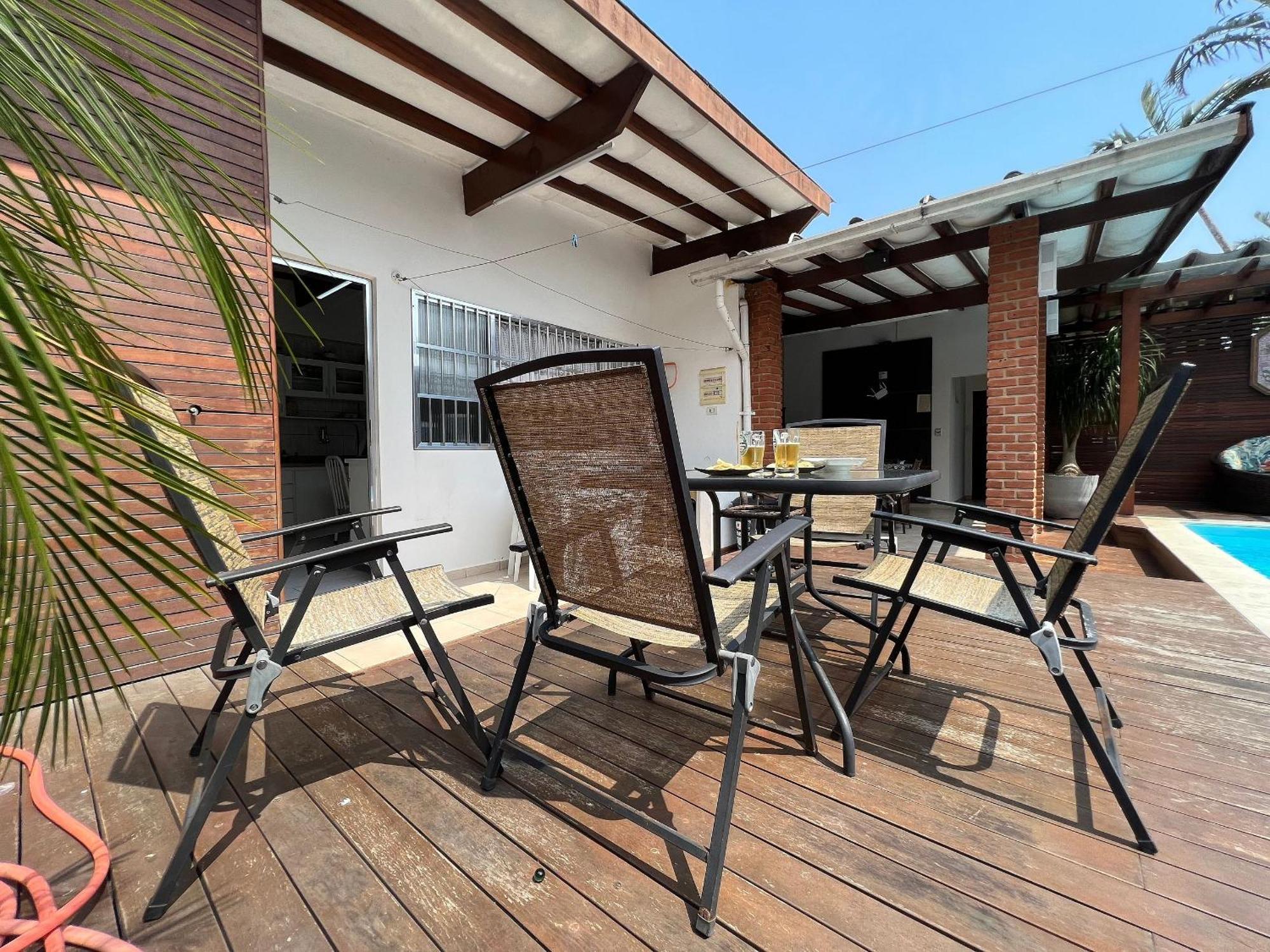Casa Agradavel Com Piscina, A Poucos Passos Da Praia Peruíbe 外观 照片